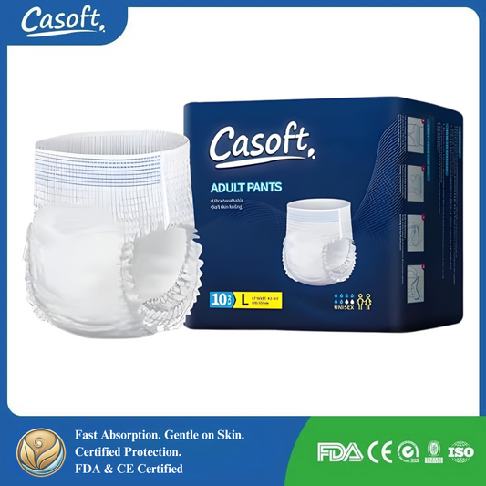 Adult Pull-Up Casoft Diapers – 80 Count Bulk Pack | Ideal for Aged Care & Daily Incontinence Management